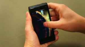 "Swipe to back" gesture demoted (credits engadget)